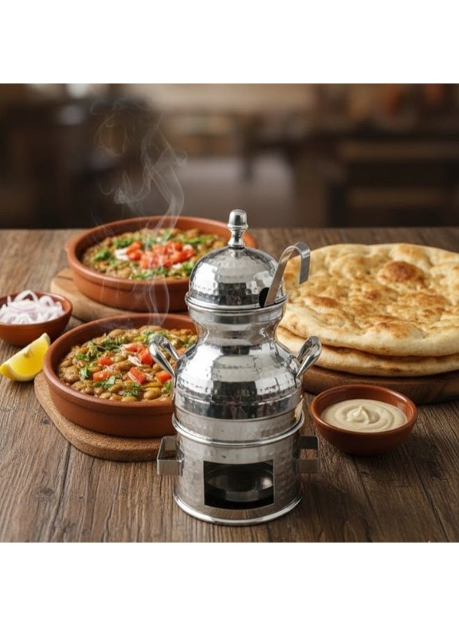 Dania Luxury Indian stainless steel bean pot – 1.5 liter capacity ☕✨ - Image 1